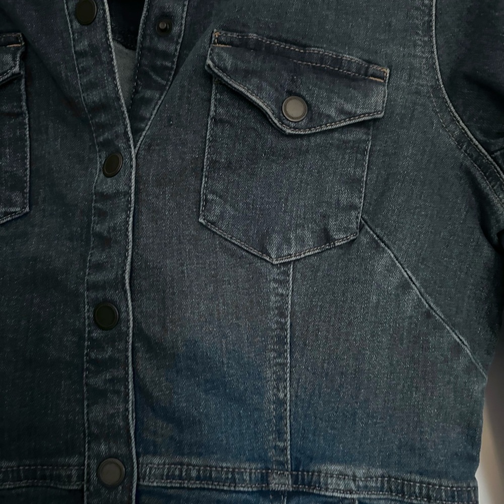 Free People Blue Long Sleeve Denim Dress - Picture 2 of 7